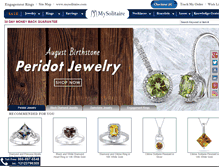 Tablet Screenshot of mysolitaire.com